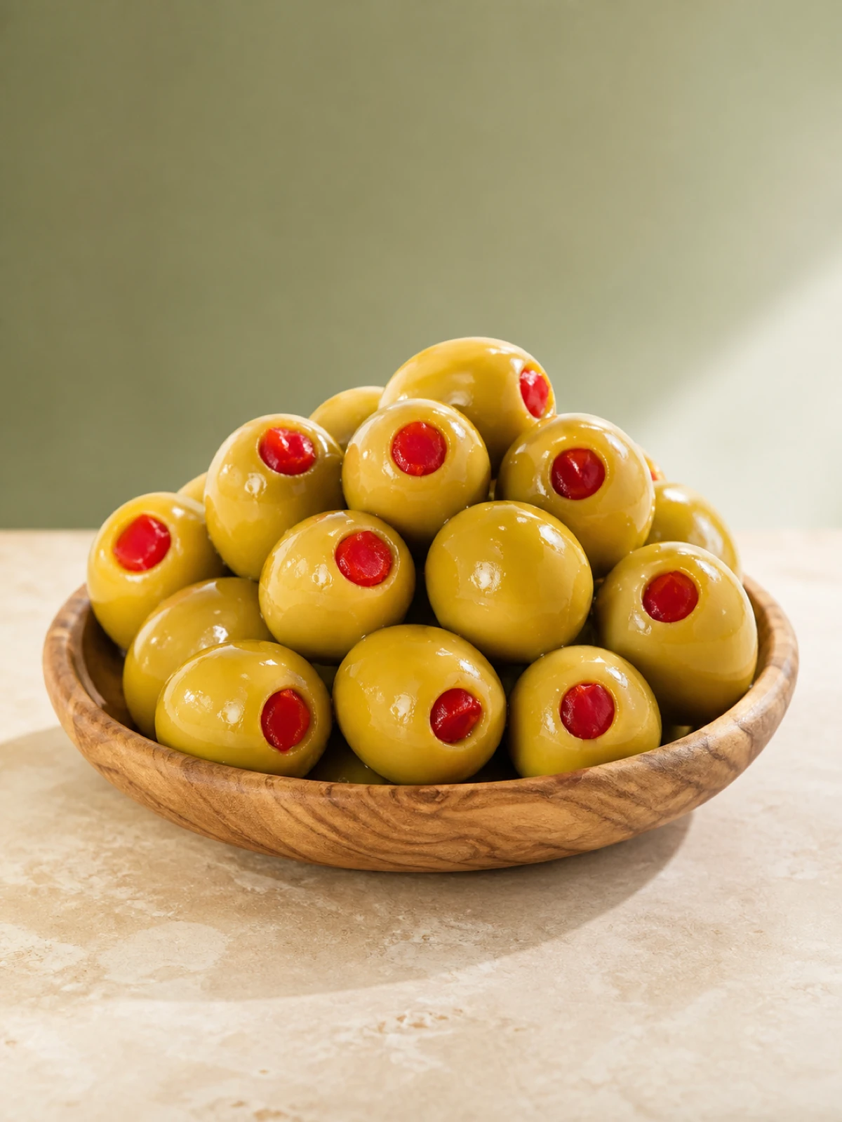 Jumbo Biberli Yeşil Zeytin 1kg
